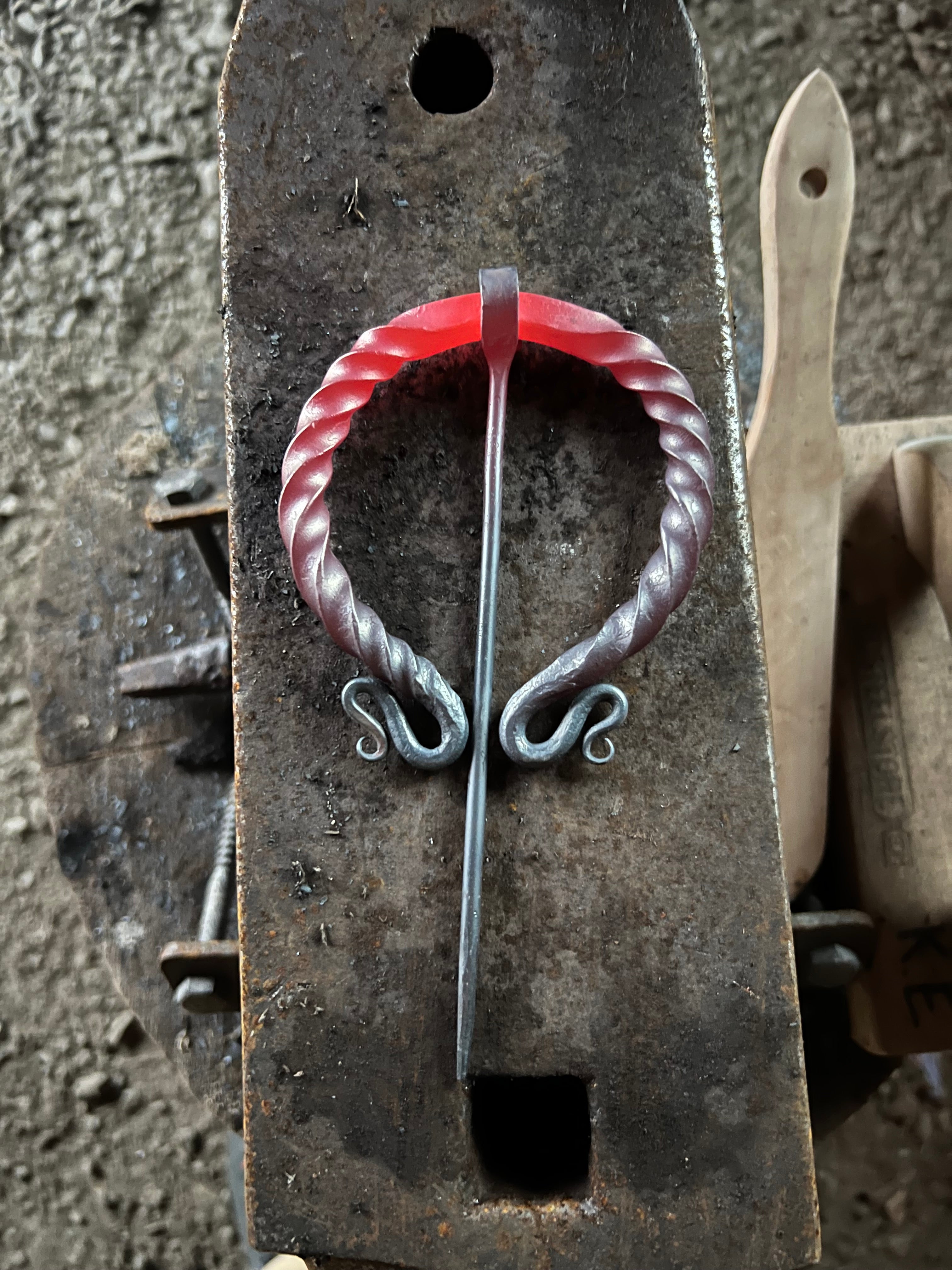 Penannular cloak brooch