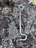 Hook and eye latch
