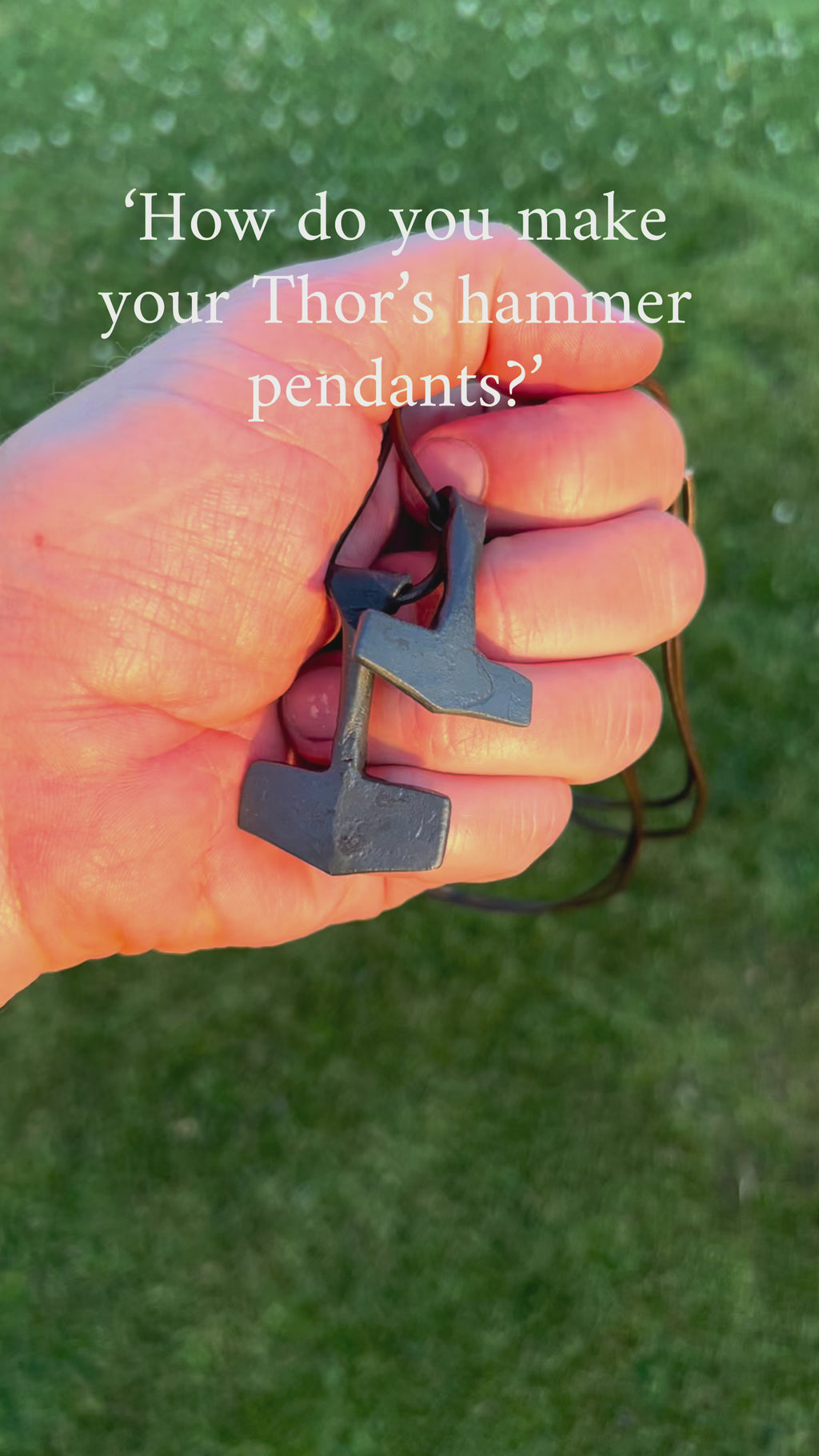Mjølner pendant - Thor’s hammer