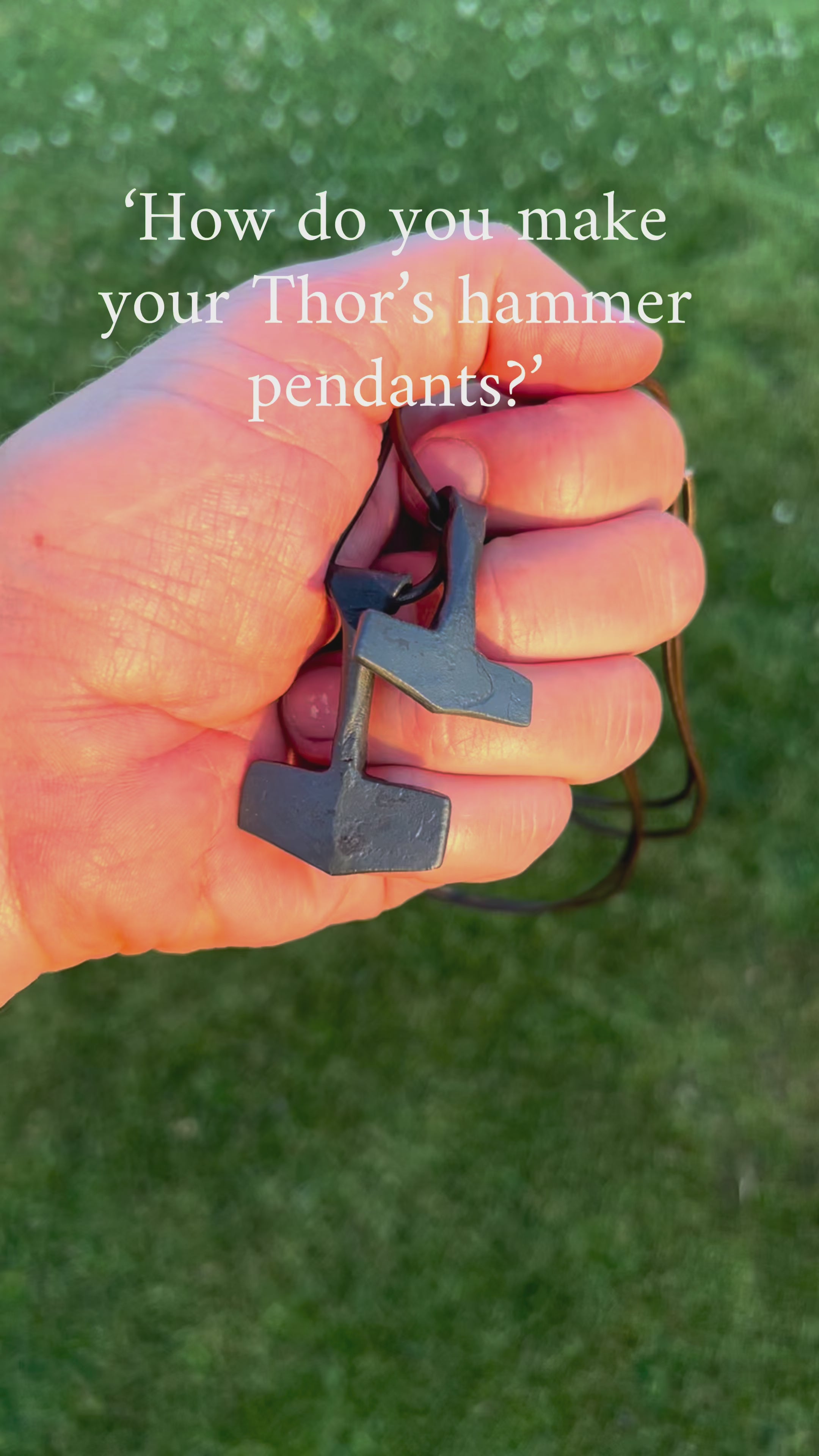 Mjølner pendant - Thor’s hammer